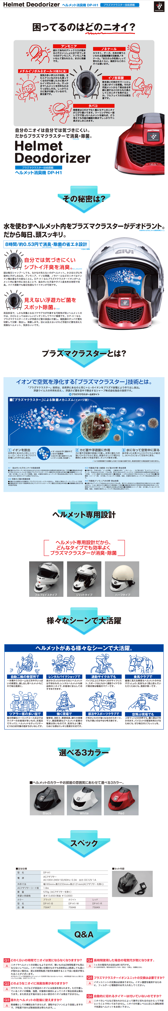 ヘルメットデオドライザー